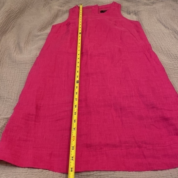J. Crew 100% linen mini dress. Size Xxs. - Picture 13 of 16